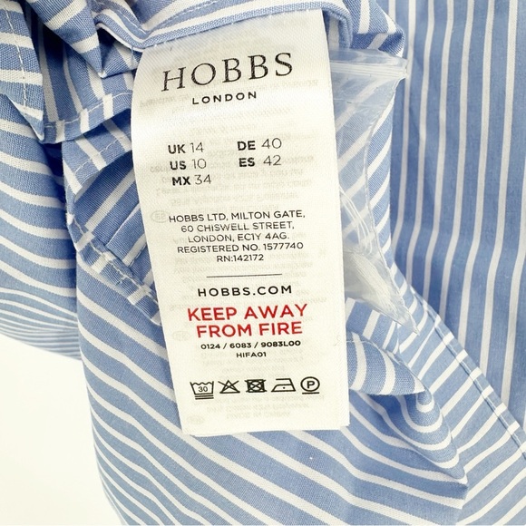 NWT HOBBS London Abbie Blouse - Picture 6 of 8